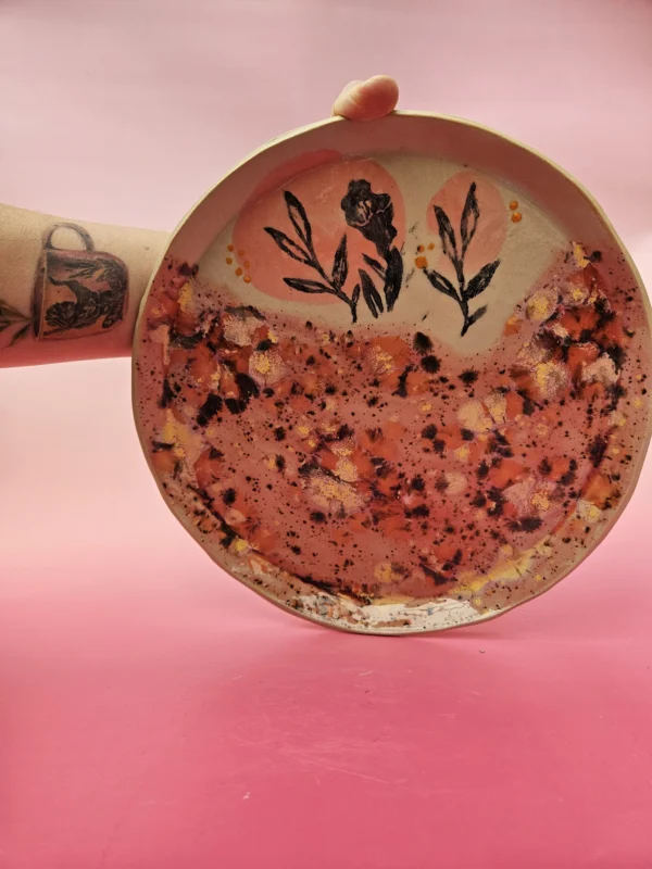 Talerz ceramiczny obiadowy