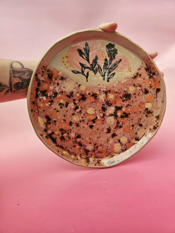 Talerz ceramiczny obiadowy