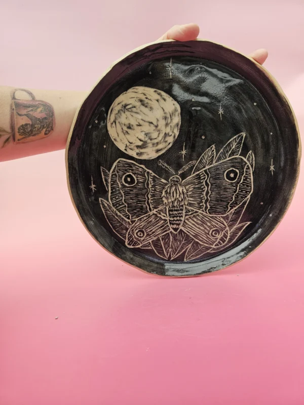Talerz ceramiczny obiadowy